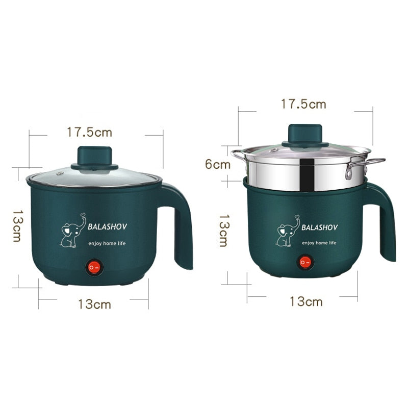 Electric Cooker Pot Mini Non-stick Cooking Machine – Essential Equipment