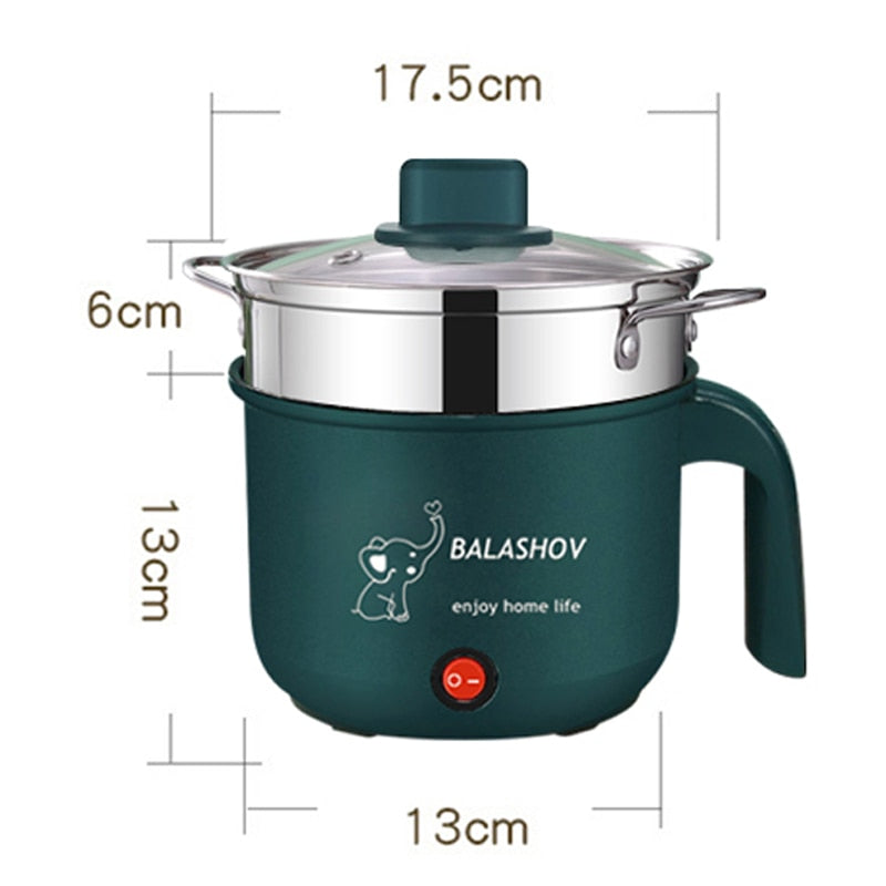 Electric Cooker Pot Mini Non-stick Cooking Machine – Essential Equipment